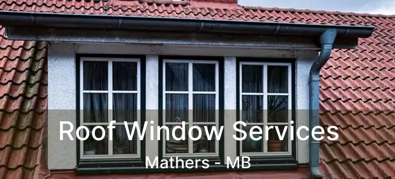  Roof Window Services Mathers - MB