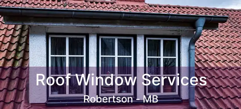  Roof Window Services Robertson - MB