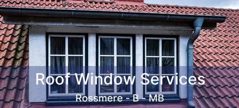  Roof Window Services Rossmere - B - MB