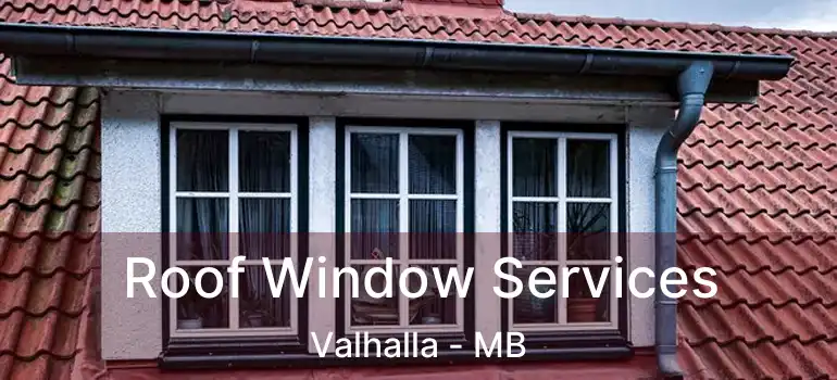  Roof Window Services Valhalla - MB