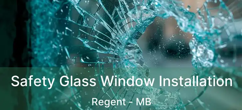  Safety Glass Window Installation Regent - MB
