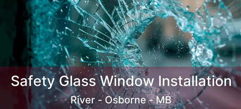  Safety Glass Window Installation River - Osborne - MB