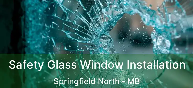  Safety Glass Window Installation Springfield North - MB
