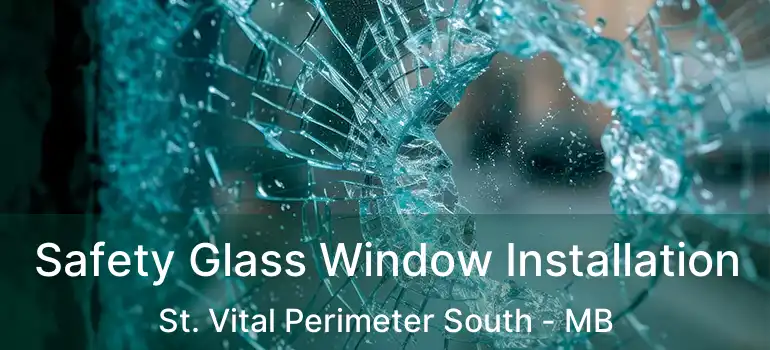  Safety Glass Window Installation St. Vital Perimeter South - MB