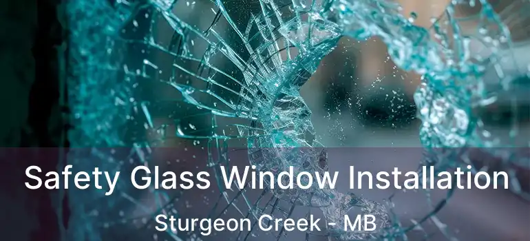  Safety Glass Window Installation Sturgeon Creek - MB