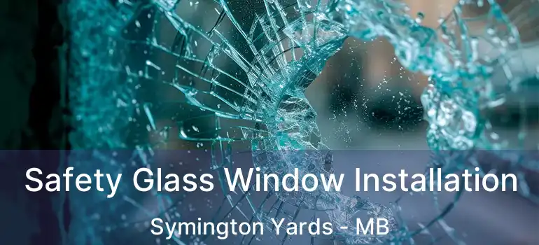  Safety Glass Window Installation Symington Yards - MB