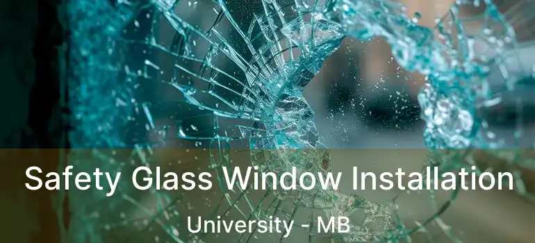  Safety Glass Window Installation University - MB