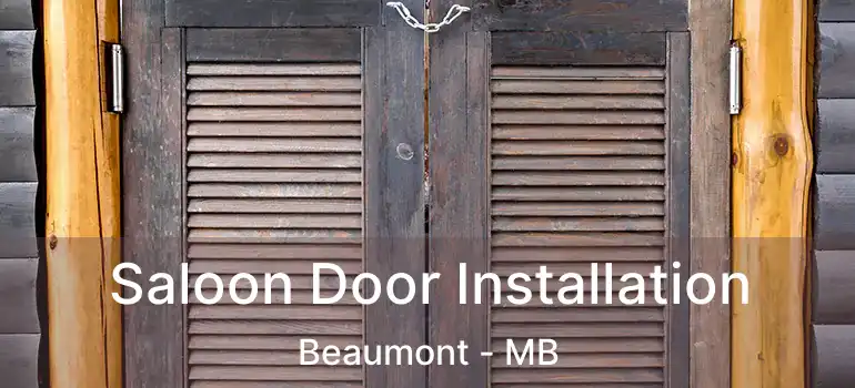  Saloon Door Installation Beaumont - MB
