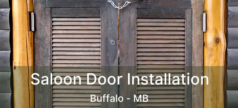  Saloon Door Installation Buffalo - MB