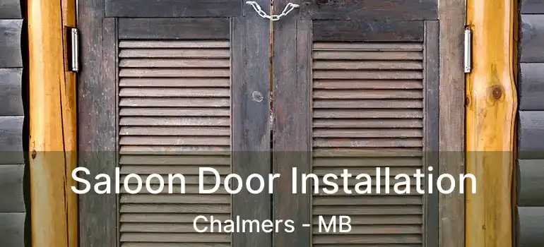  Saloon Door Installation Chalmers - MB