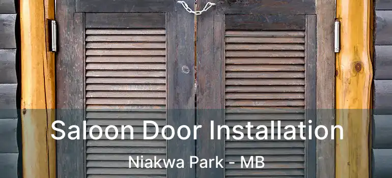  Saloon Door Installation Niakwa Park - MB