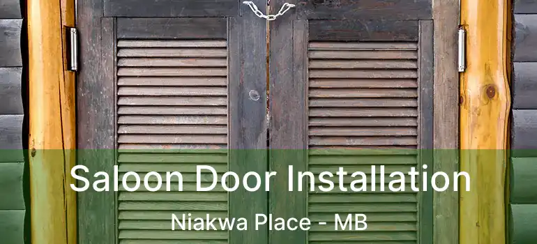  Saloon Door Installation Niakwa Place - MB
