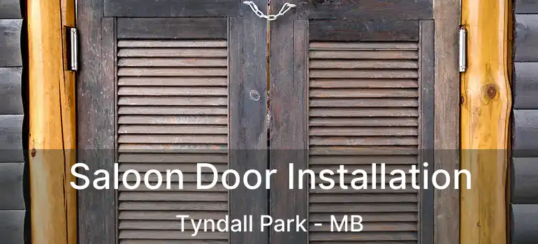  Saloon Door Installation Tyndall Park - MB