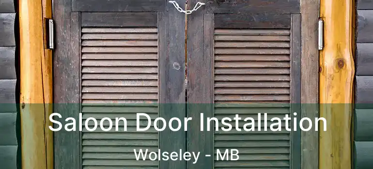  Saloon Door Installation Wolseley - MB