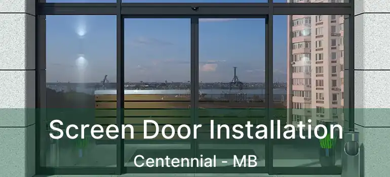  Screen Door Installation Centennial - MB