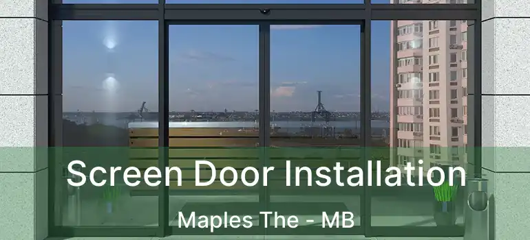  Screen Door Installation Maples The - MB