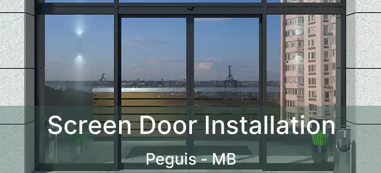  Screen Door Installation Peguis - MB