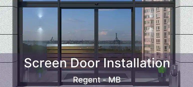  Screen Door Installation Regent - MB