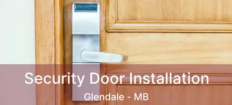  Security Door Installation Glendale - MB