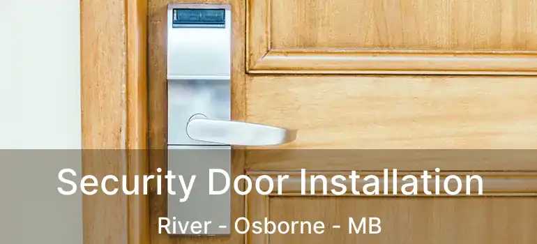  Security Door Installation River - Osborne - MB