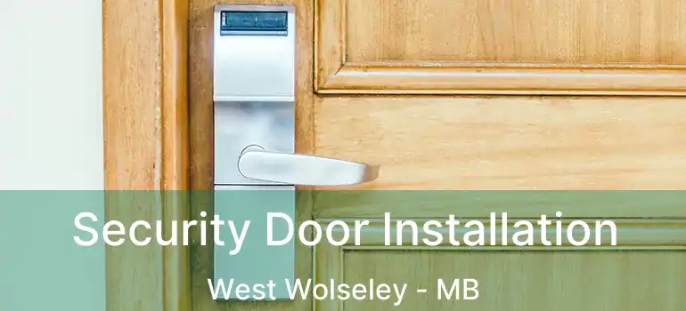  Security Door Installation West Wolseley - MB