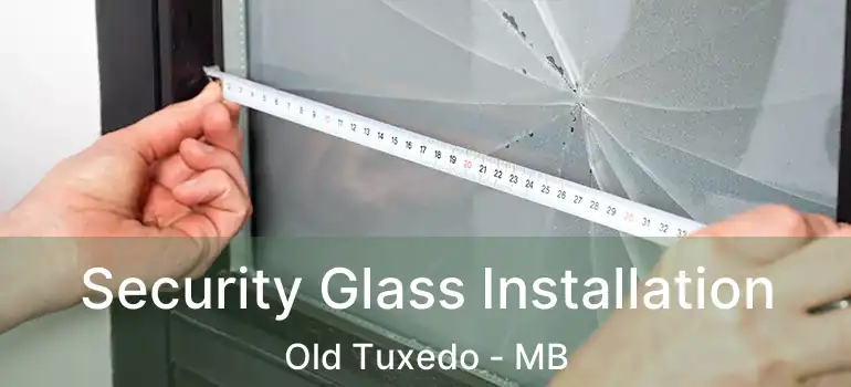  Security Glass Installation Old Tuxedo - MB