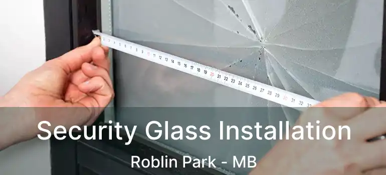  Security Glass Installation Roblin Park - MB