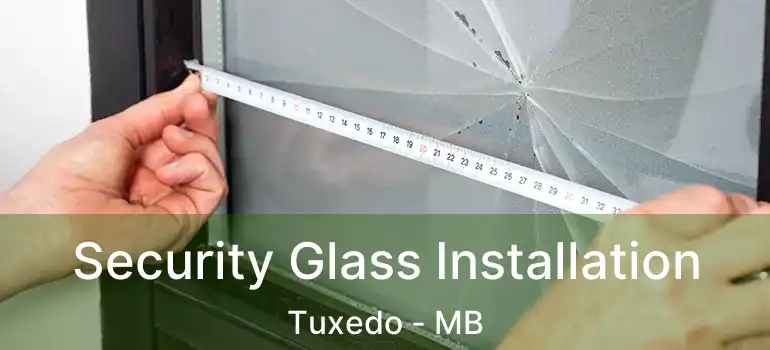  Security Glass Installation Tuxedo - MB