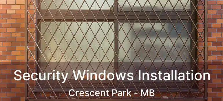  Security Windows Installation Crescent Park - MB
