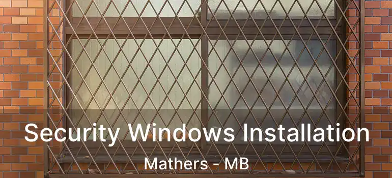  Security Windows Installation Mathers - MB