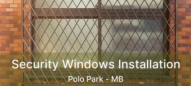  Security Windows Installation Polo Park - MB