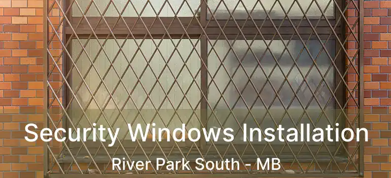  Security Windows Installation River Park South - MB