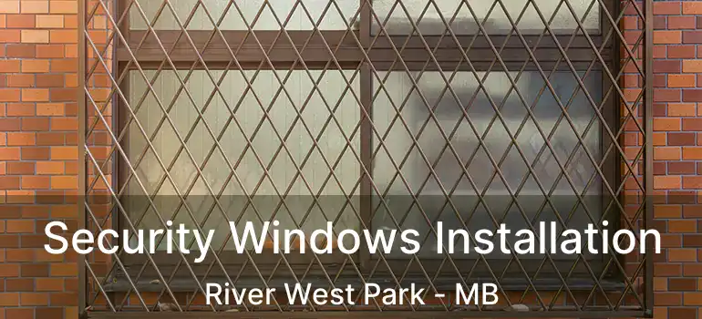  Security Windows Installation River West Park - MB