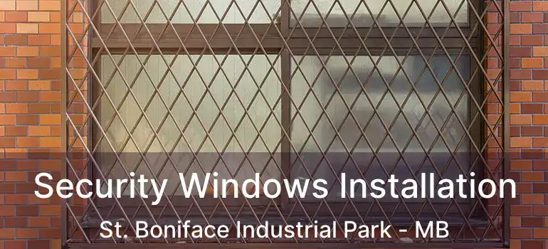  Security Windows Installation St. Boniface Industrial Park - MB