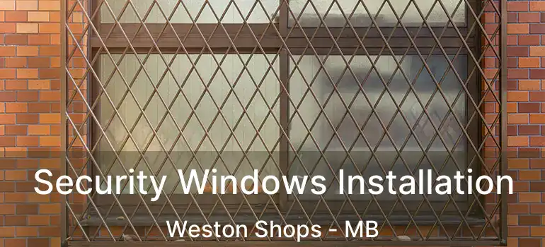  Security Windows Installation Weston Shops - MB