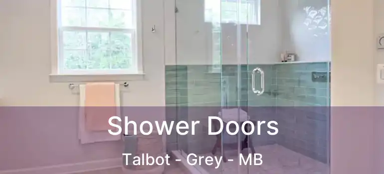  Shower Doors Talbot - Grey - MB