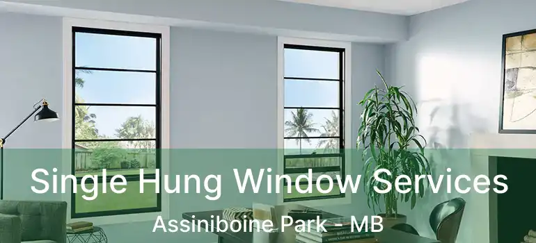  Single Hung Window Services Assiniboine Park - MB