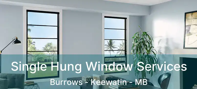  Single Hung Window Services Burrows - Keewatin - MB