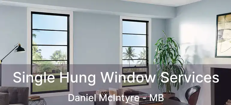  Single Hung Window Services Daniel McIntyre - MB