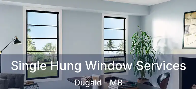  Single Hung Window Services Dugald - MB