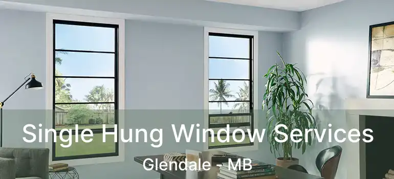  Single Hung Window Services Glendale - MB