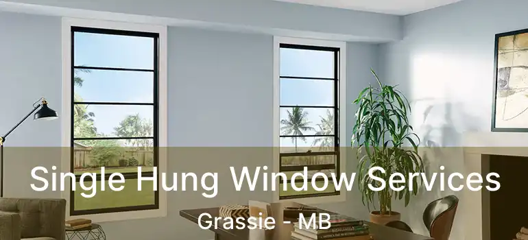 Single Hung Window Services Grassie - MB