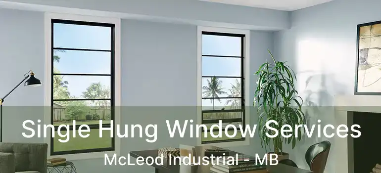  Single Hung Window Services McLeod Industrial - MB