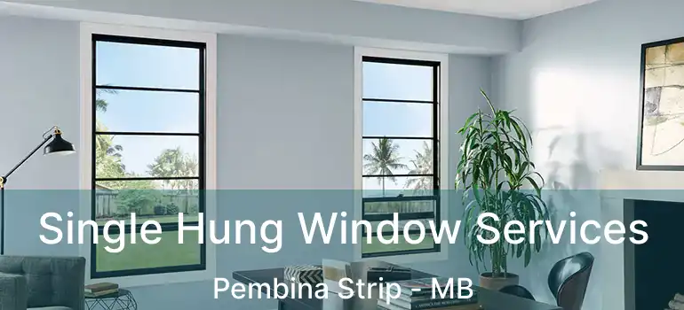  Single Hung Window Services Pembina Strip - MB