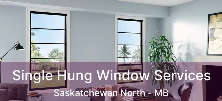  Single Hung Window Services Saskatchewan North - MB