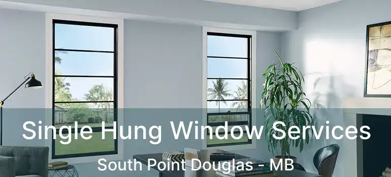  Single Hung Window Services South Point Douglas - MB