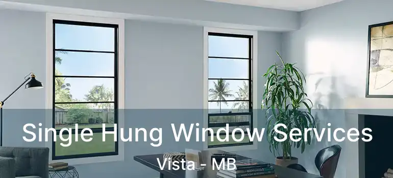  Single Hung Window Services Vista - MB