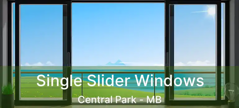  Single Slider Windows Central Park - MB