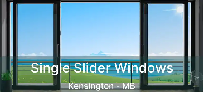  Single Slider Windows Kensington - MB