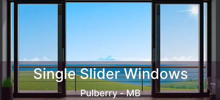  Single Slider Windows Pulberry - MB